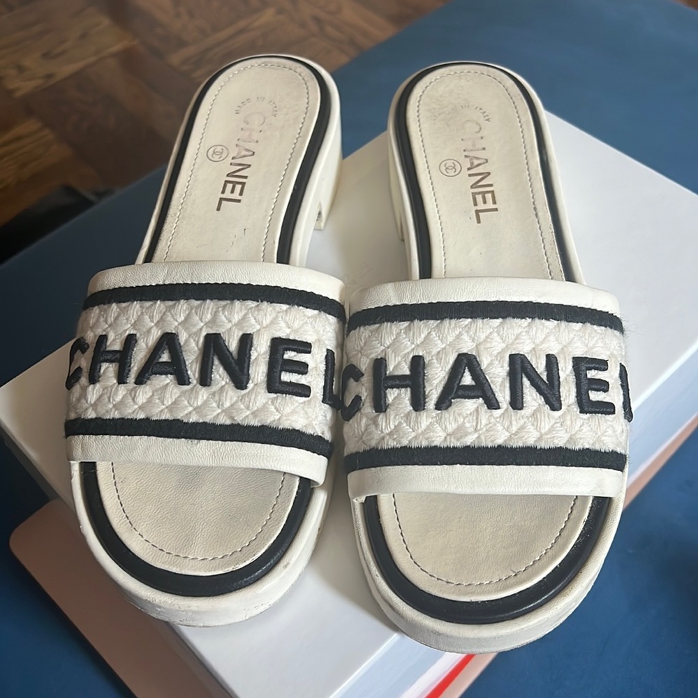 Authentic Chanel Sandals